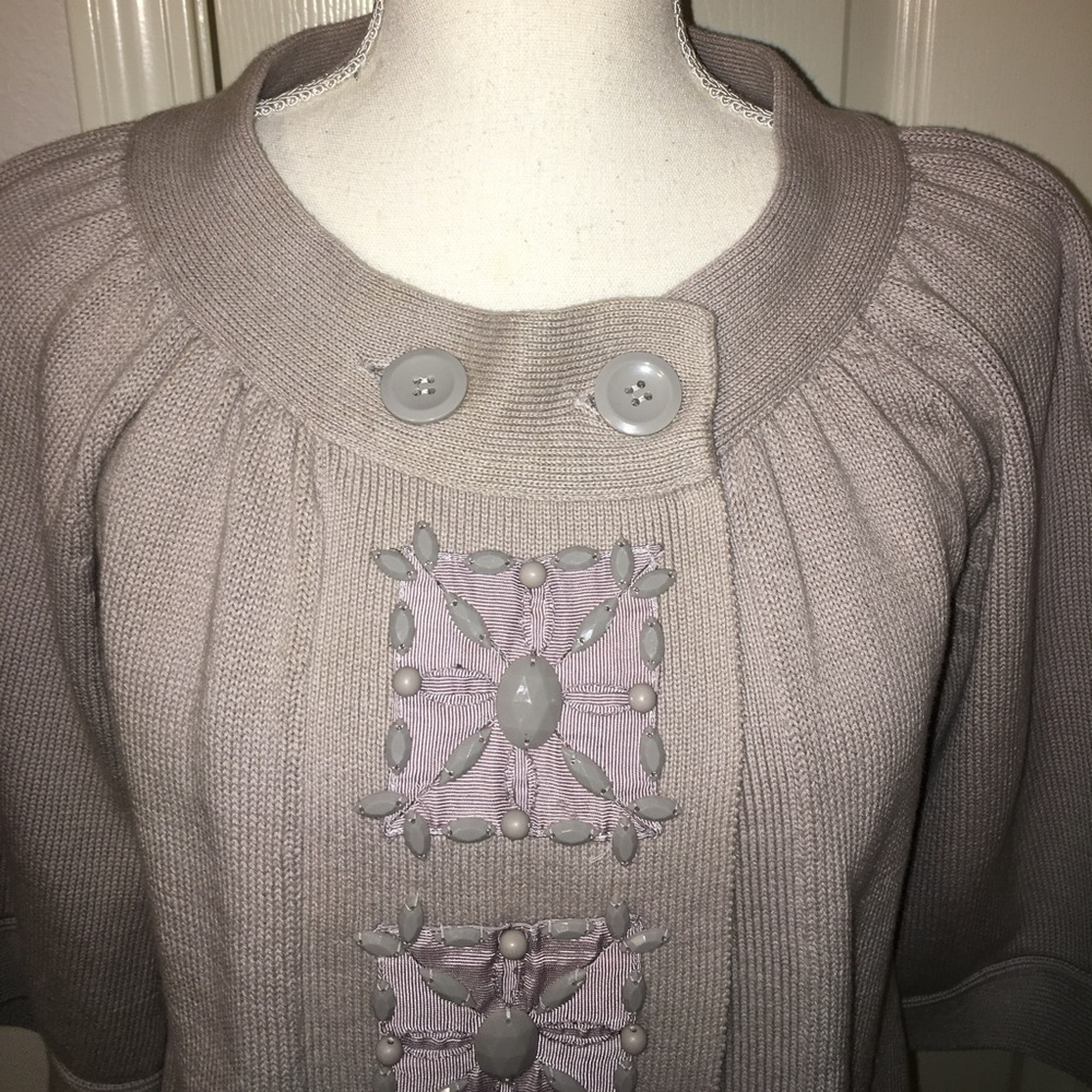 ELLE Embellished Cardigan - Picture 2 of 8